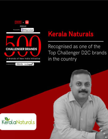 Kerala Naturals Recognised Top Challenger D2C Brand