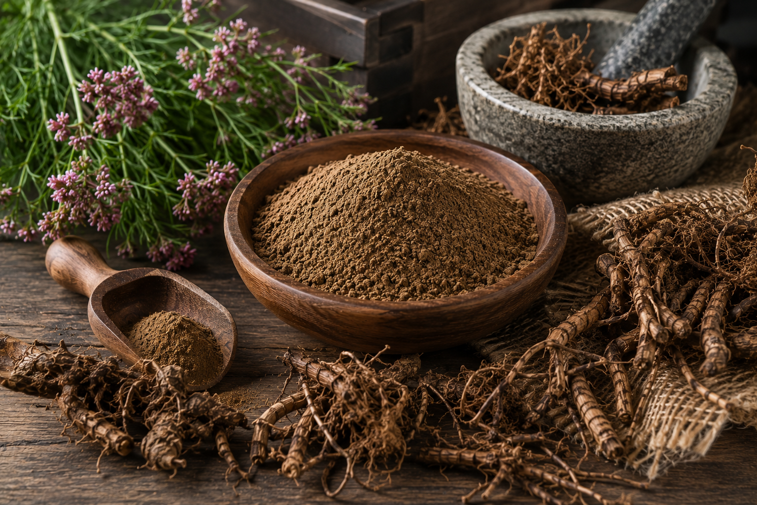 jatamansi for hair with Kerala Naturals Jatamansi Powder and Ayurvedic herbs