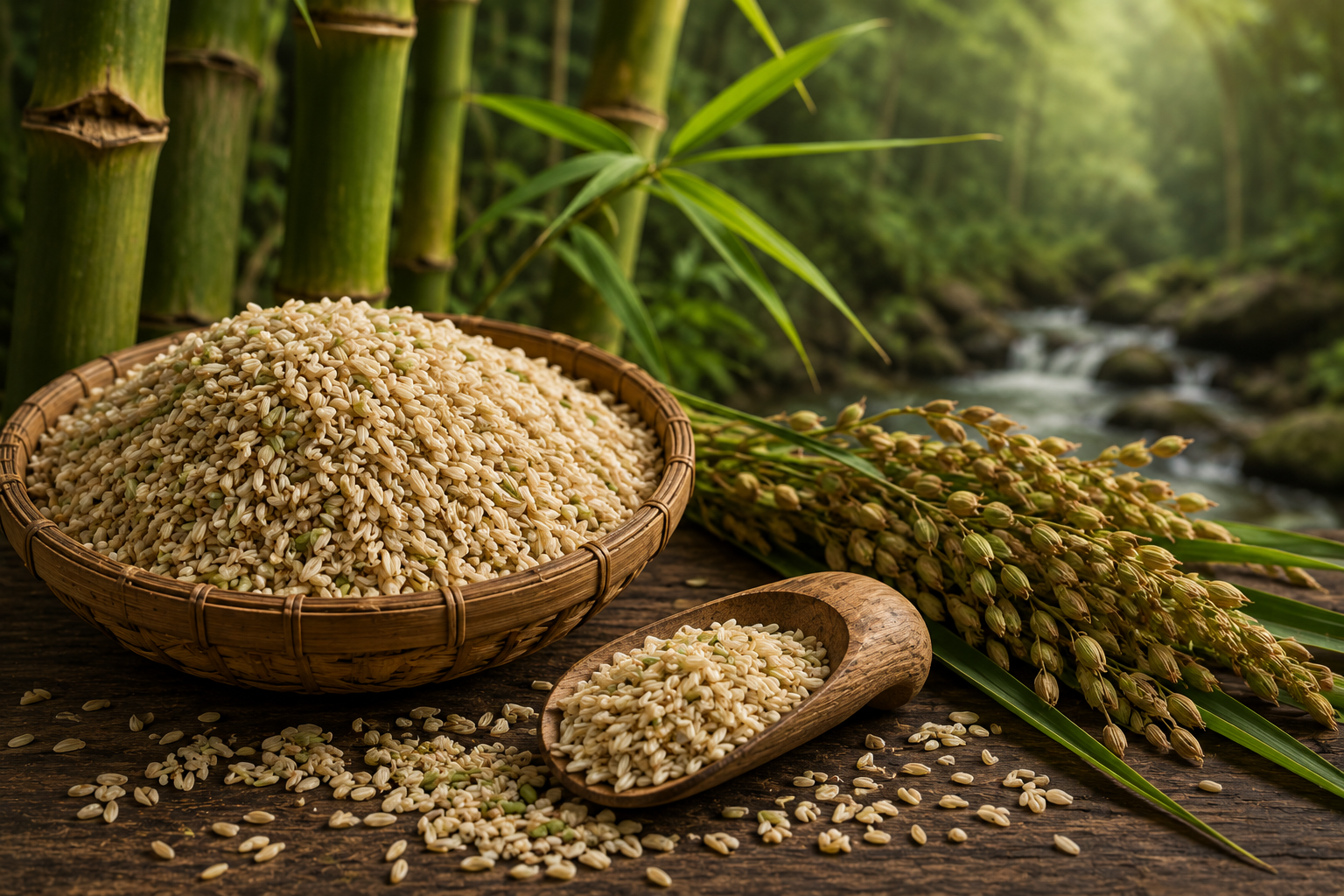 bamboo rice from Kerala