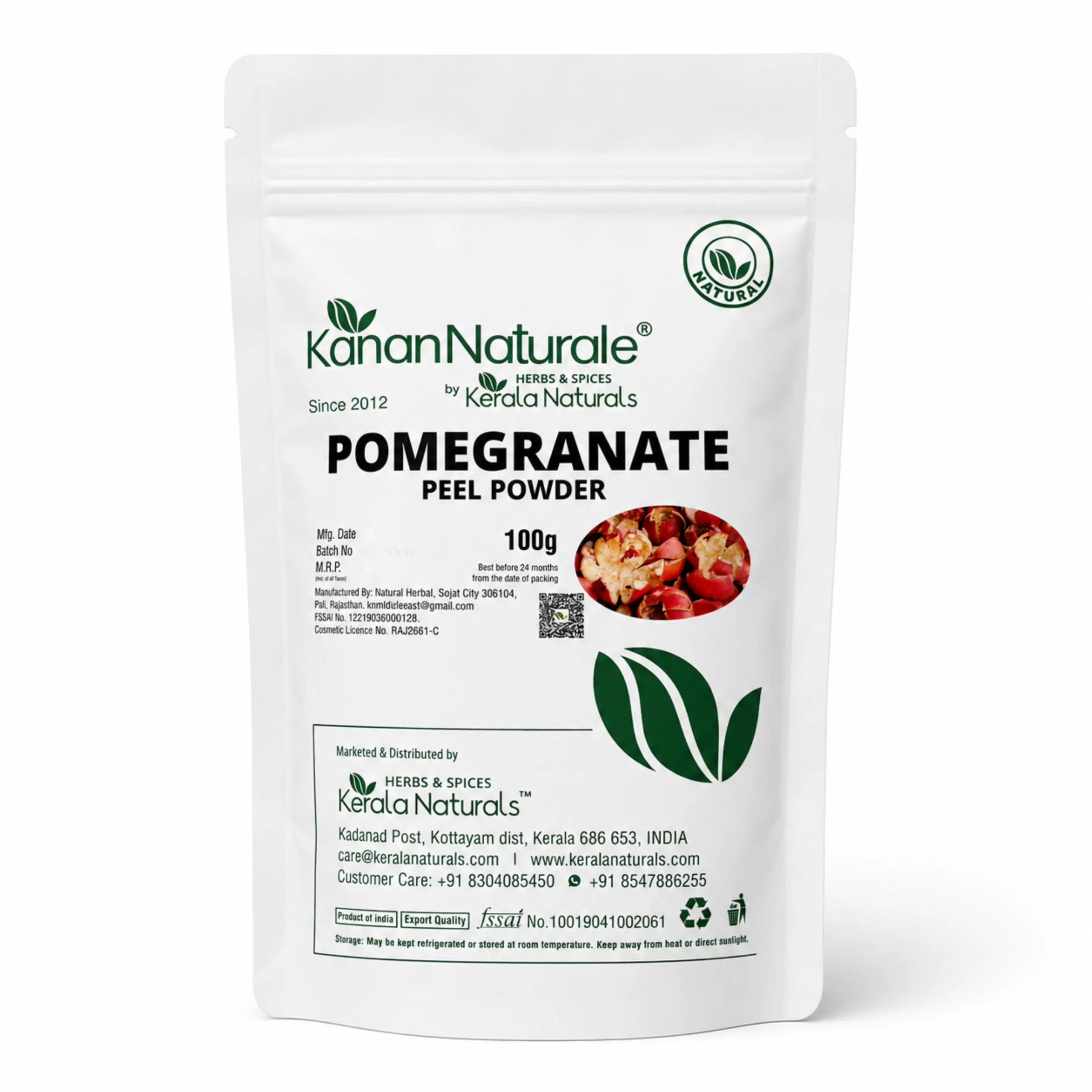 Pomegranate Peel Powder