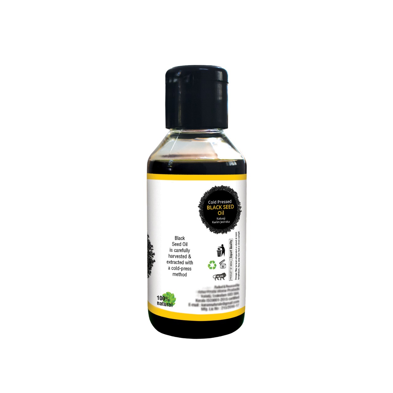 Carbamide Forte Cold Pressed Kalonji Oil for Hair Growth- Pure Black S