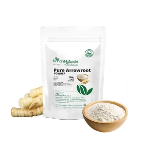 Arrowroot Powder 500gm - Pure Natural Starch | Gluten-Free Flour Substitute