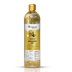 Wood Pressed Coconut Oil From Kerala ( Pure & Unrefined ) - 200ml,500 ml & 1 litre - 1 litre