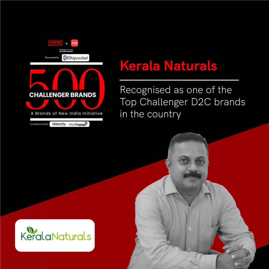 kerala naturals recognised top challenger d2c brand