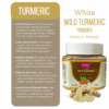 White Wild Turmeric Powder Kasturi Manjal (Musk Turmeric Powder) – Premium Skin Brightening & Tan Removal Face Pack | 100% Natural | Stain-Free | Suitable for All Skin Types | 50g - Image 7